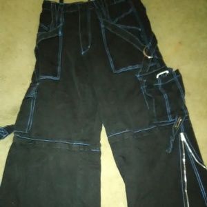 🎶💀Unisex tripp blue and black pants🎶💀